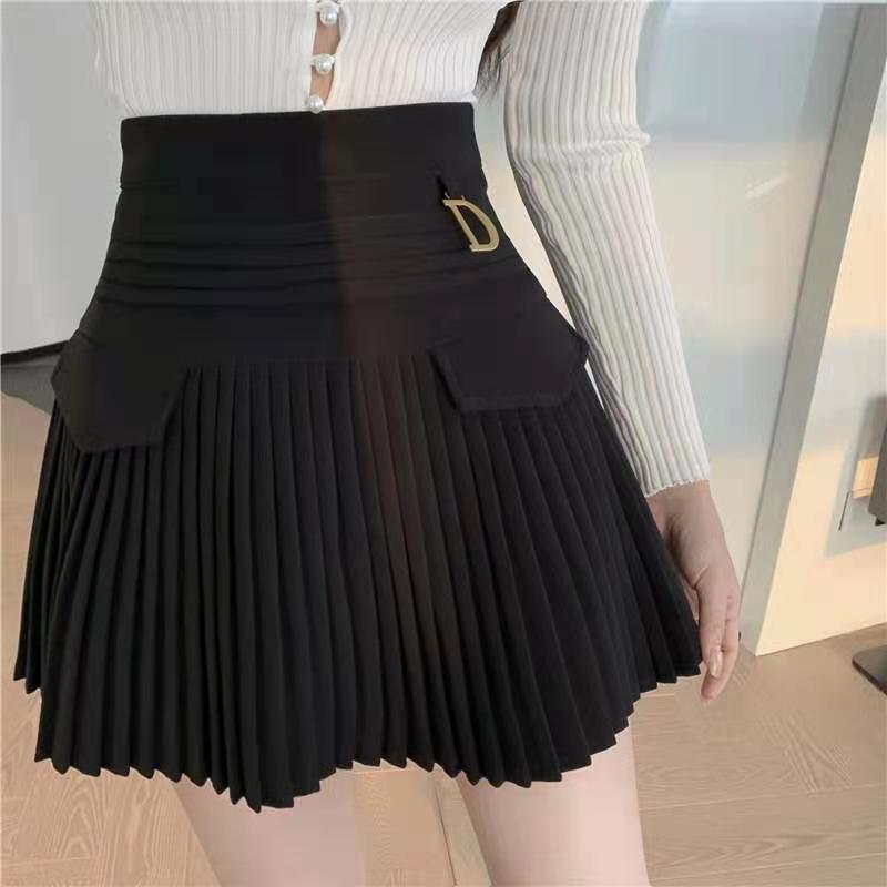 Velora pleated mini skirt