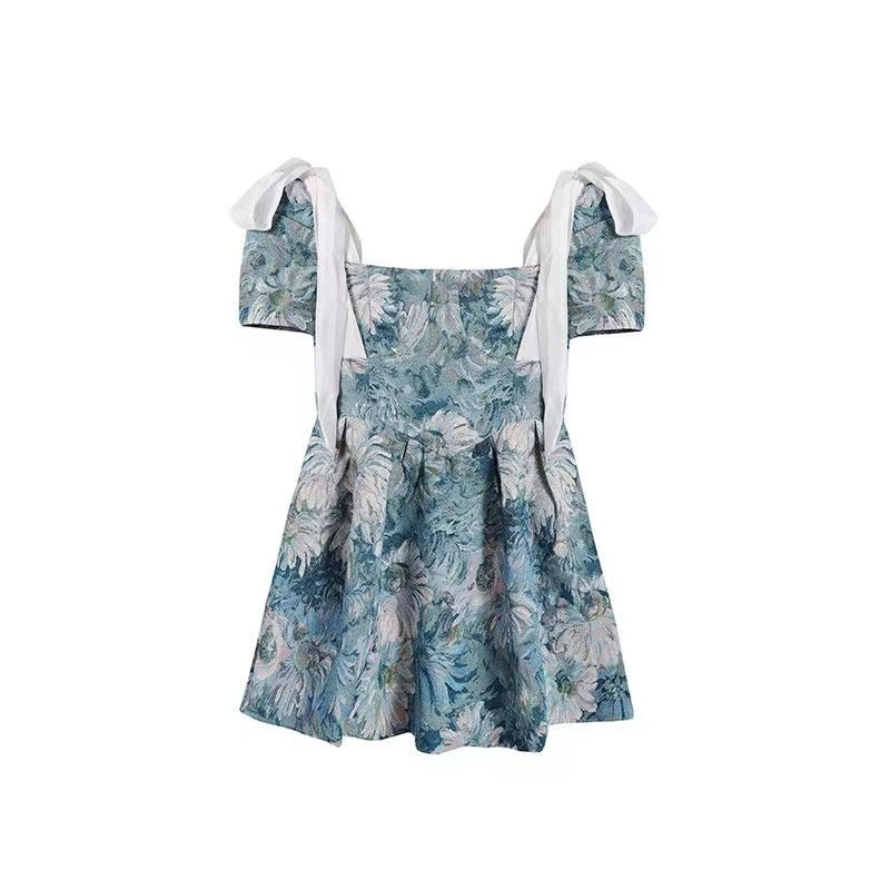 Floral dress Women's Summer French Style