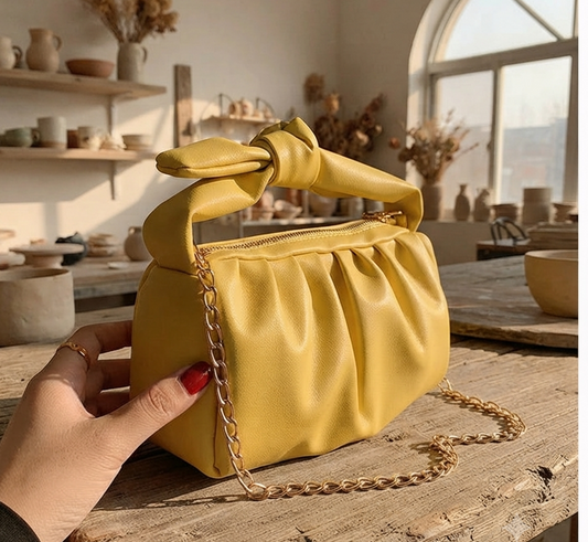Velora minimalist soft shoulder bag