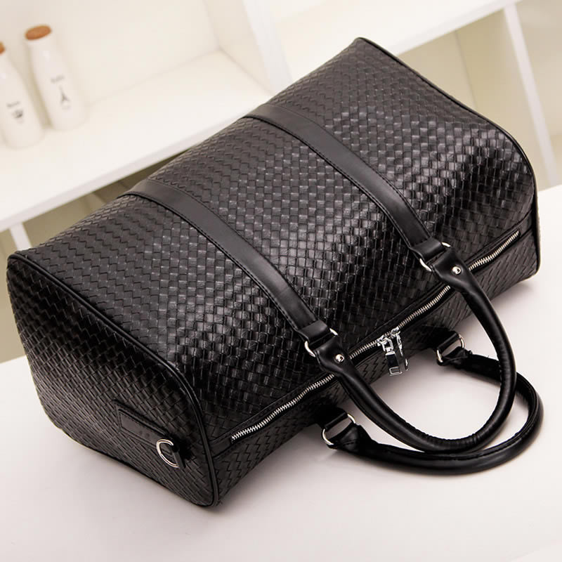 woven travel bag