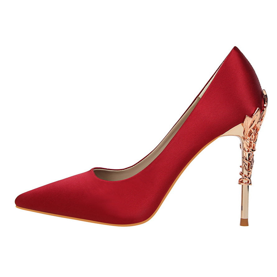 velora emerald elegance stiletto heels