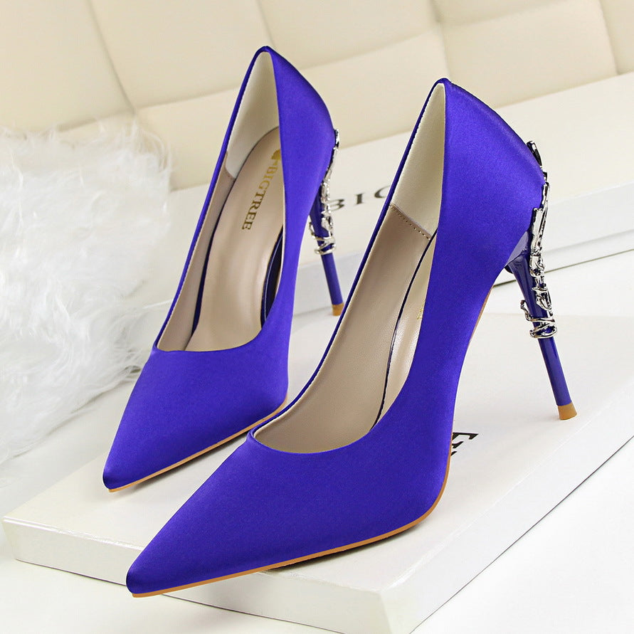 velora emerald elegance stiletto heels
