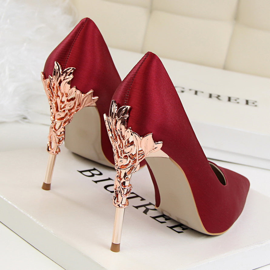 velora emerald elegance stiletto heels