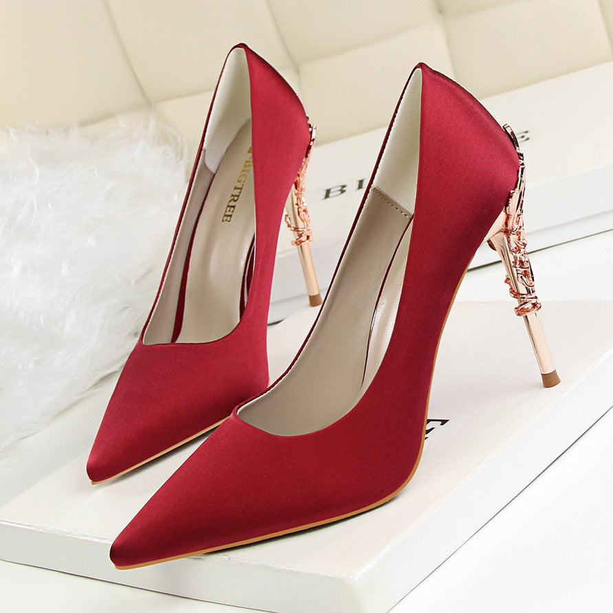 velora emerald elegance stiletto heels