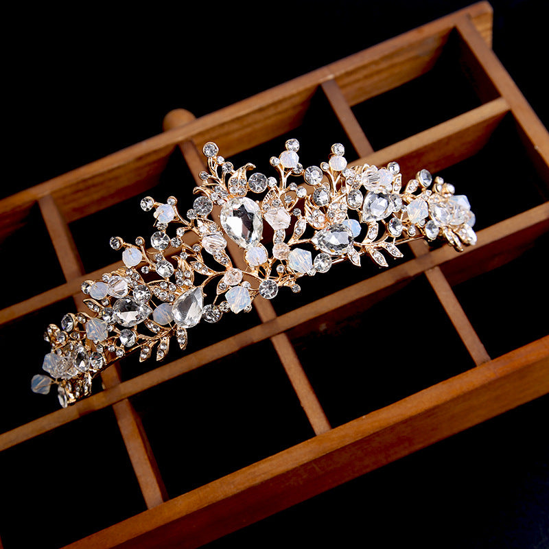 Velora crystal tiara