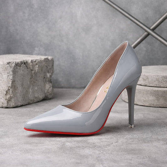 Velora classic pointed-toe stilettos "Red Sole Edition"