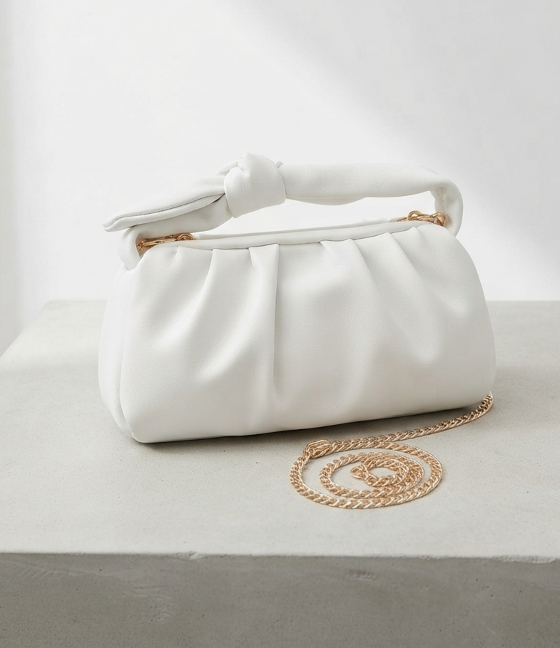 Velora minimalist soft shoulder bag