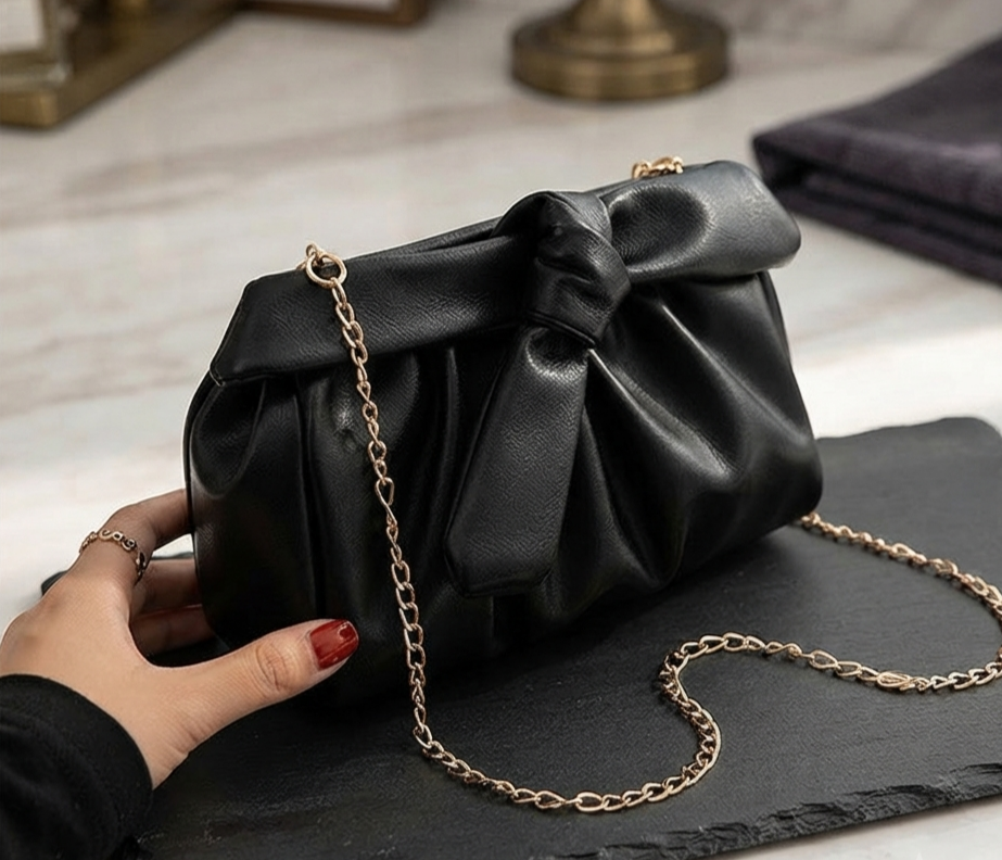Velora minimalist soft shoulder bag
